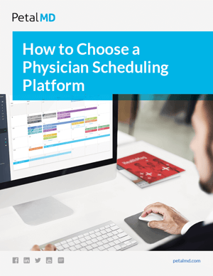 Doctor group schedule planning tool