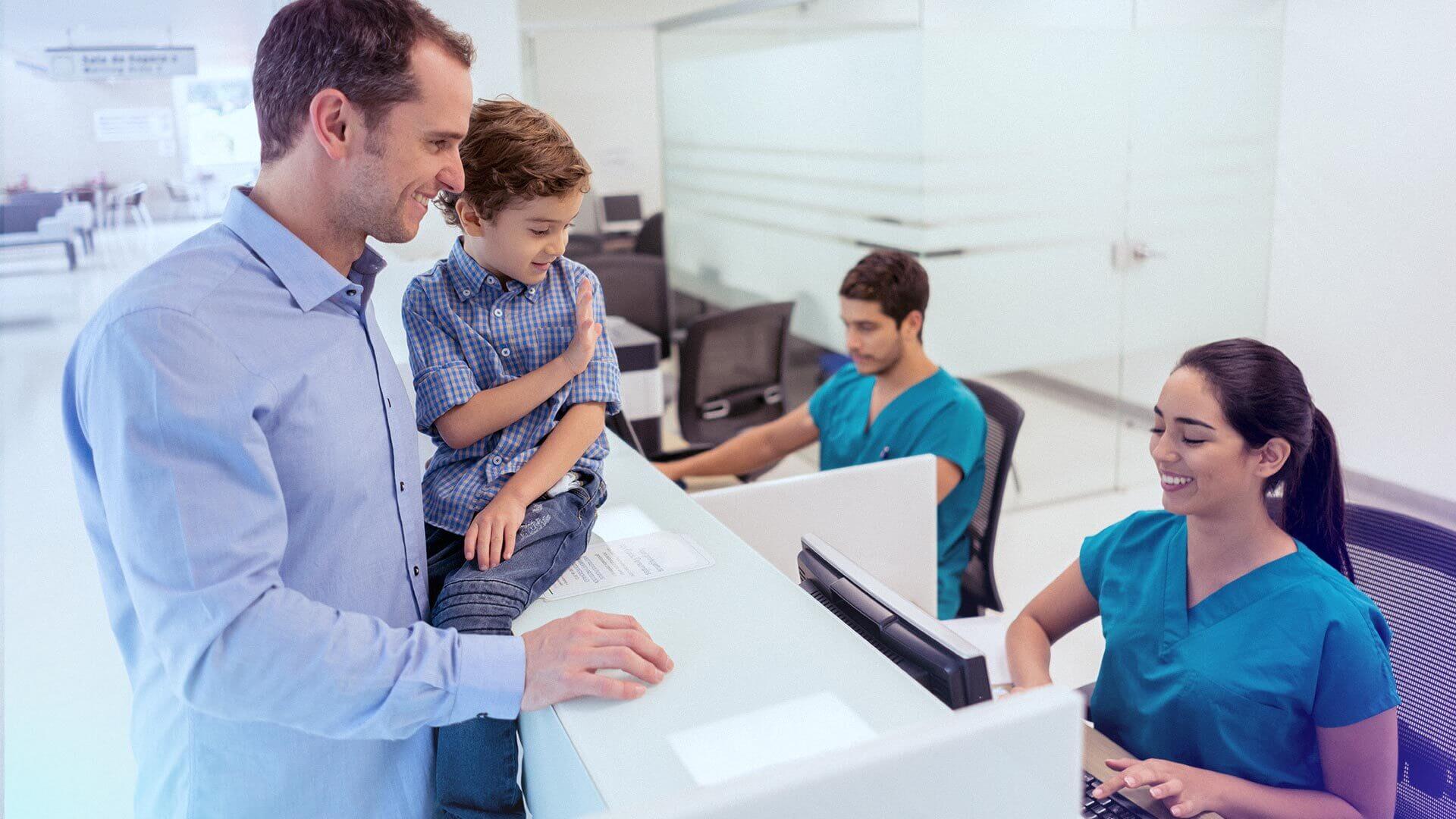 Man taking an appointment