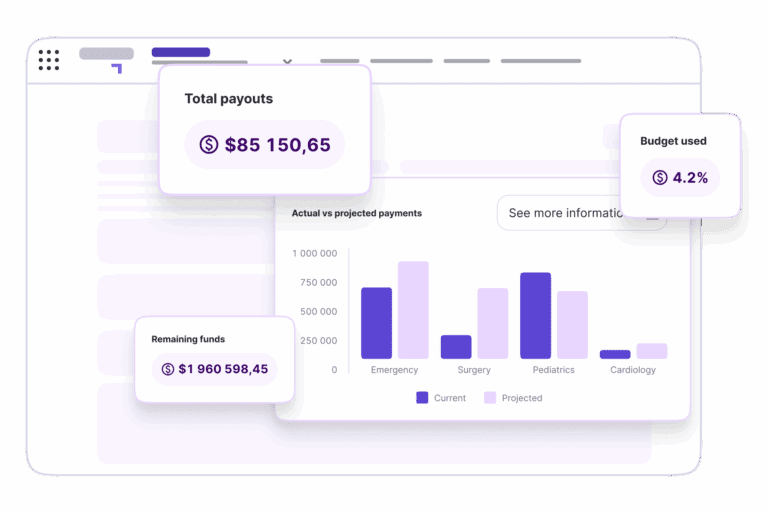 A graphic of Petal Billing Alberta's digital solution.