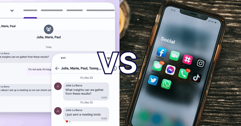 Secure messaging vs